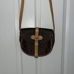 International Flyer Vintage Crossbody Bag